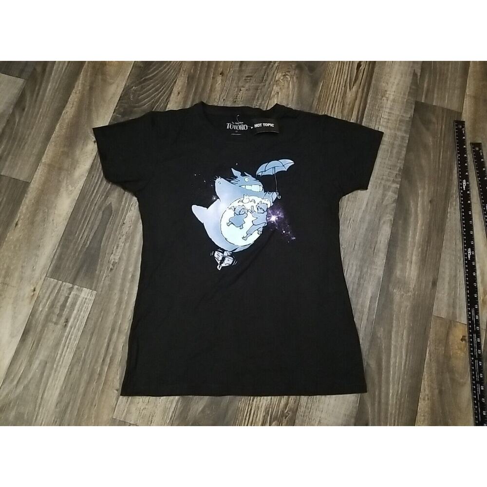 My Neighbor Totoro Black Women’s Size 2X Anime T-Shirt Nwt